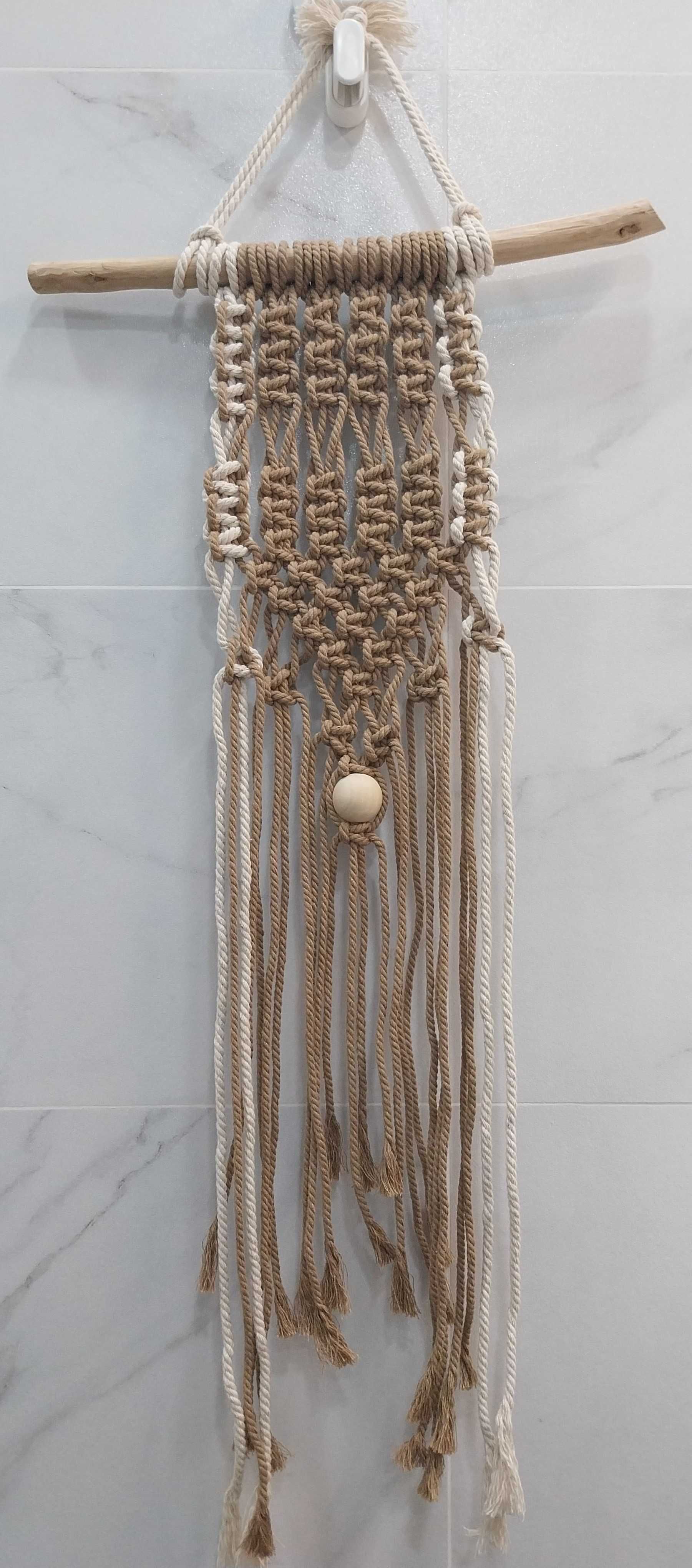 Painel macrame - 2 tons