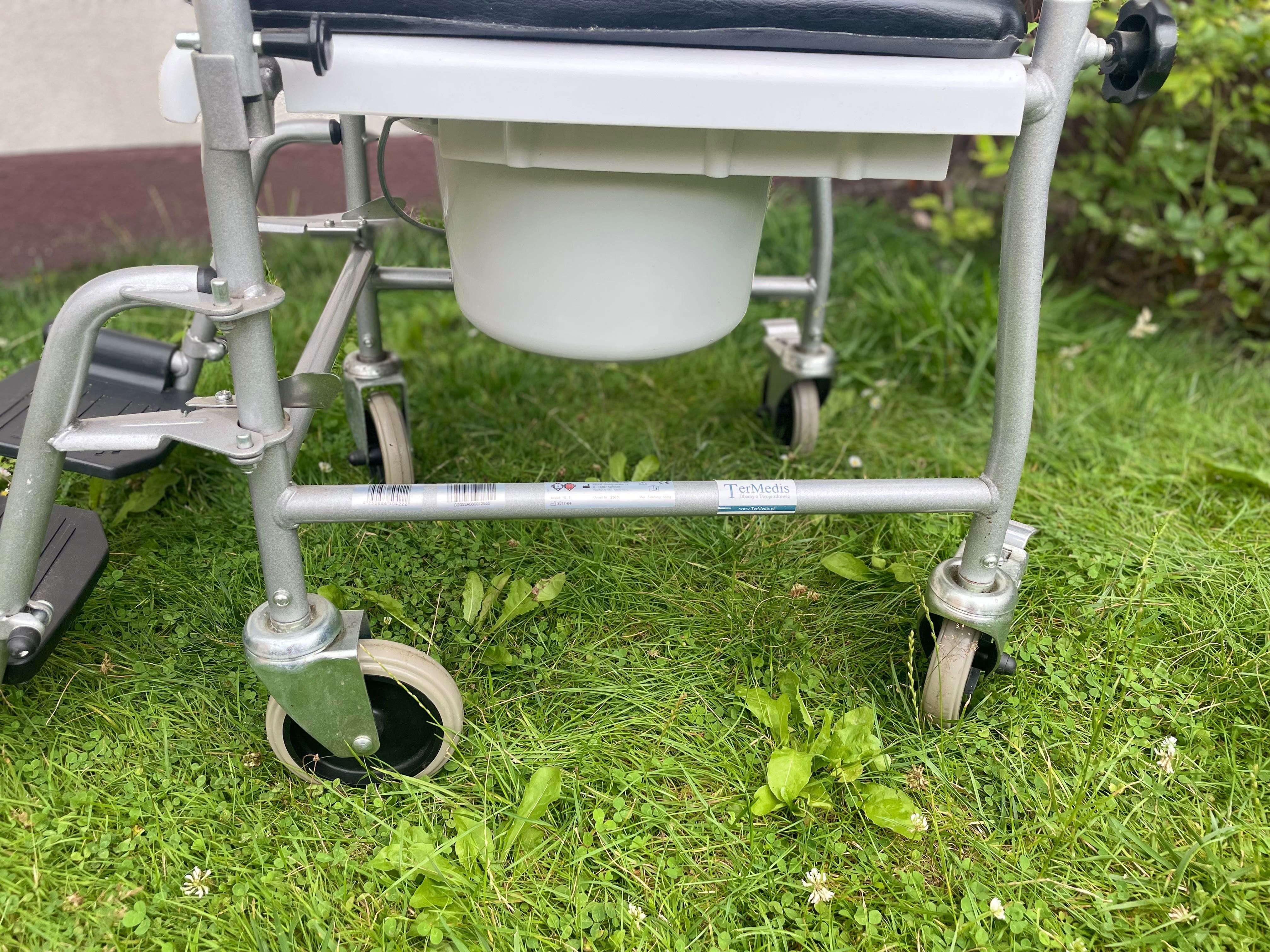 wózek inwalidzki toaletowy