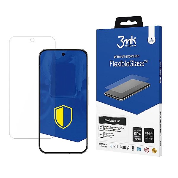 Szkło hybrydowe 3mk FlexibleGlass na Google Pixel 9 Pro XL