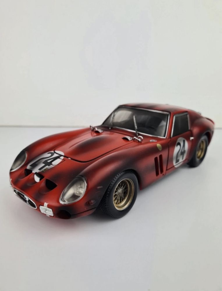 Ferrari 250 Gto 24h Lemans dirty 1/18