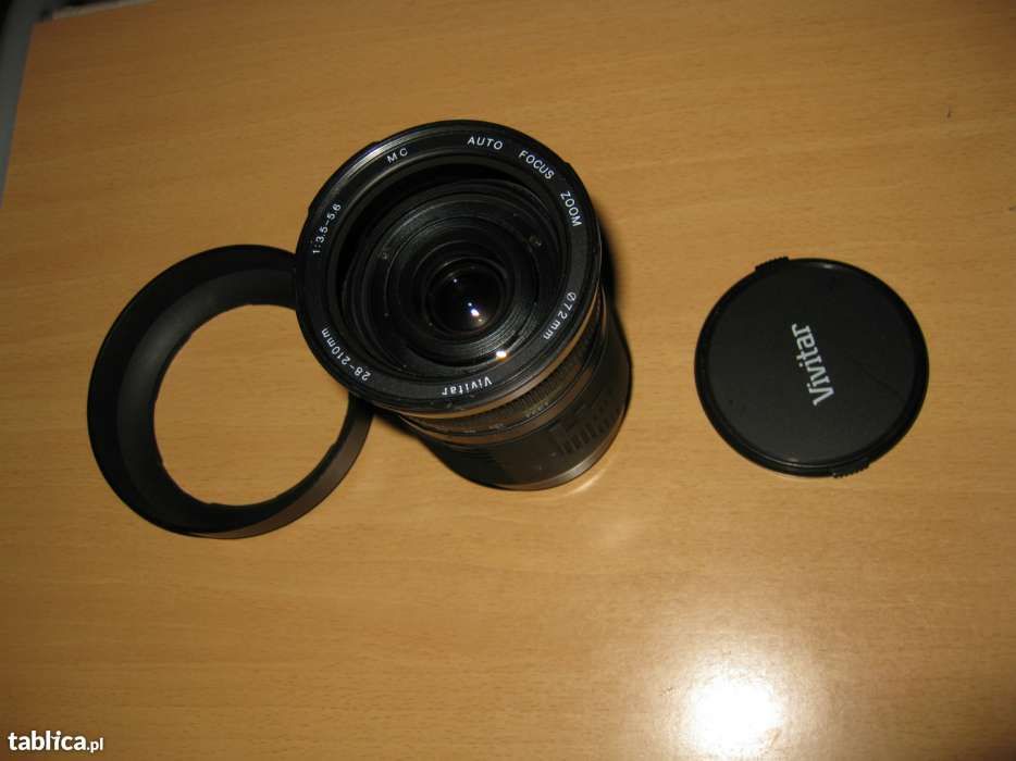 Obiektyw Vivitar MC AF 28-210 mm uchwyt Sony A, Minolta