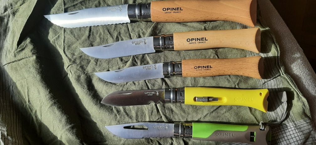 Kolekcja nozy Opinel