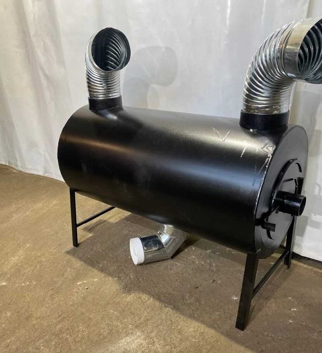 • ОБДУВ! 5мм! 295м3! • ККД 90%! Буржуйка Булерьян Булер'ян Печь Піч