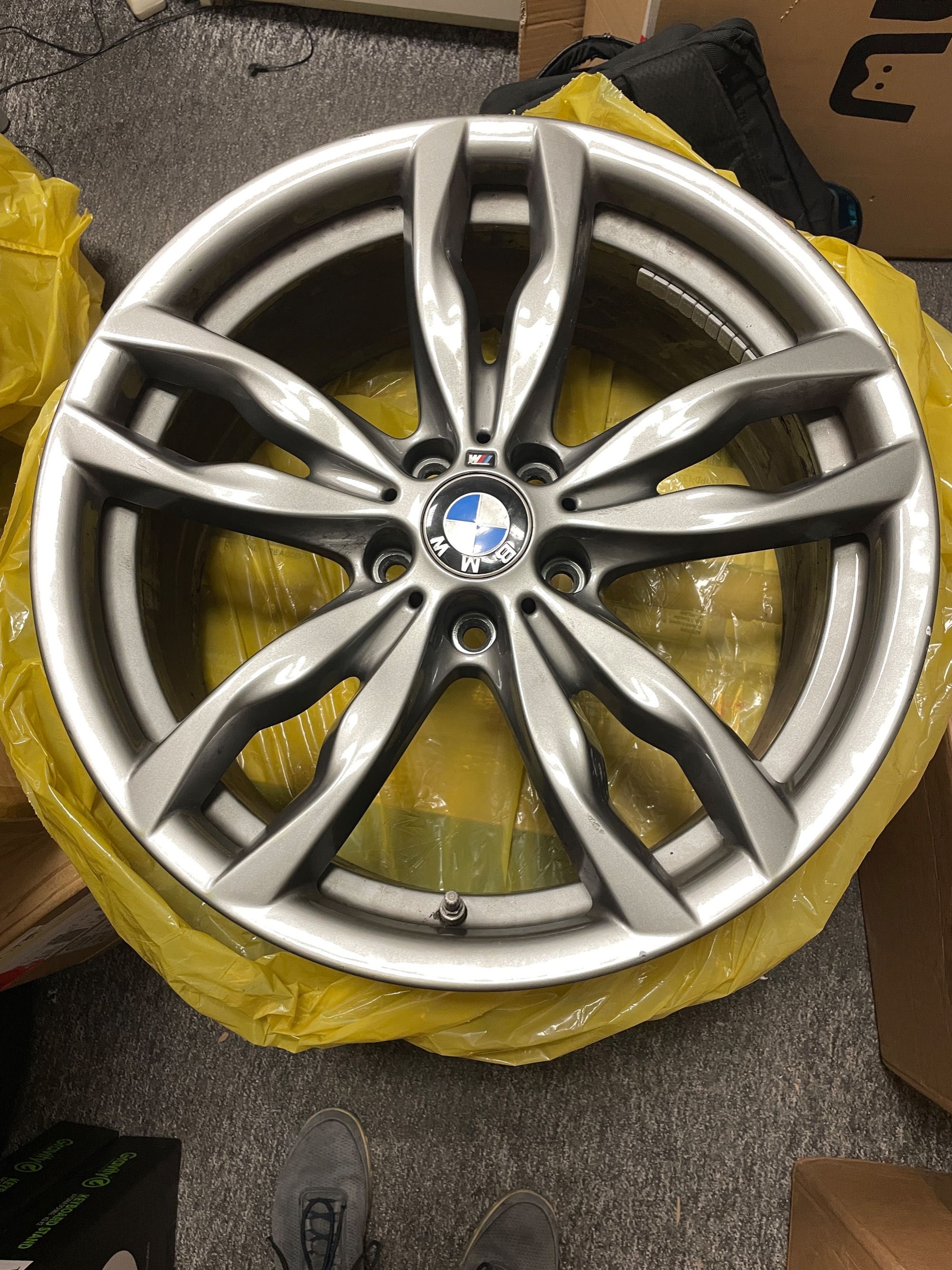 Felgi BMW OEM Styling 434 + Opony Goodyear | Koła M550D F10 F11 M5