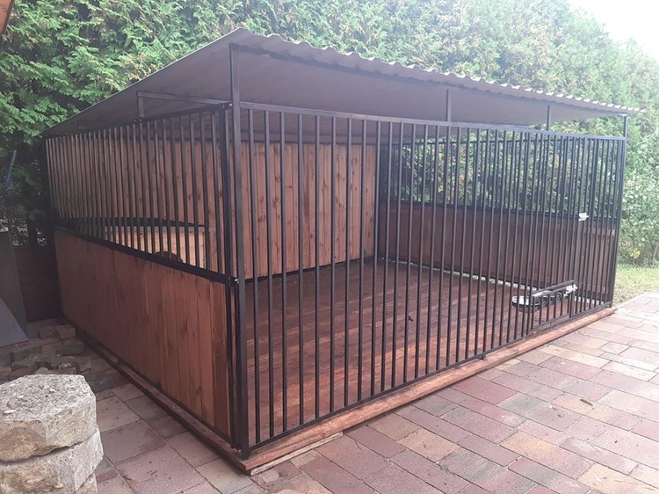 Kojec Klatka Zagroda Buda box dla psa 2mx2m Montaż Gratis Solidny