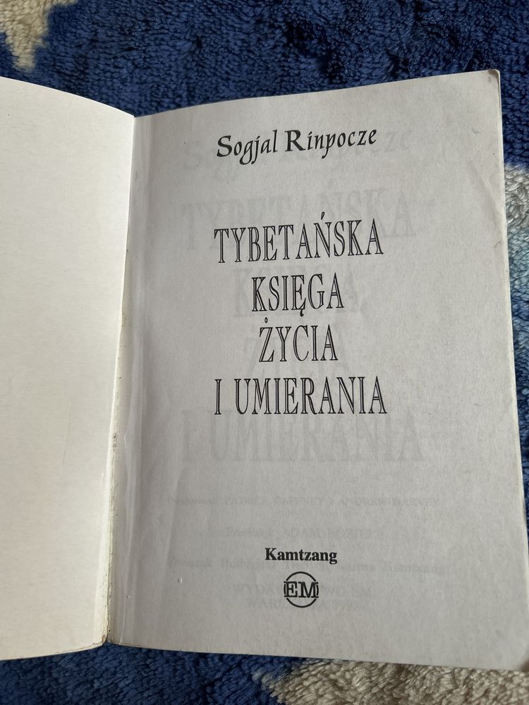 Tybatańa księga życia i umierania Sogjal Rinpocze