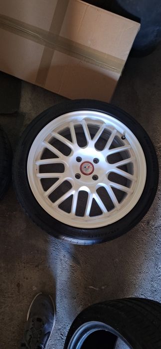 Felgi 4x100 17" honda bmw e30 drift