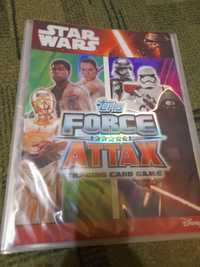 Album i karty Ok 80szt star wars force attax