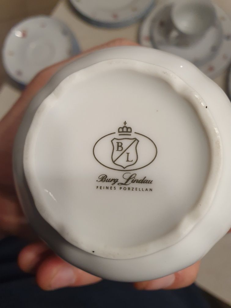 Zestaw porcelany niemieckiej Bury Lindau