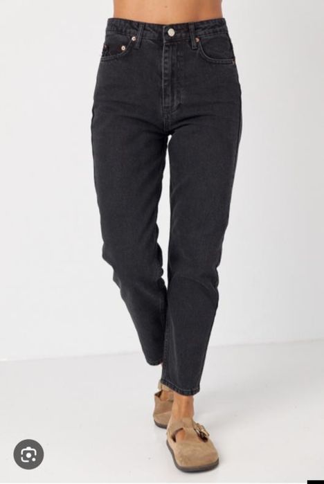 Стильні стрейчеві жіночі джинси мом моми 44 р