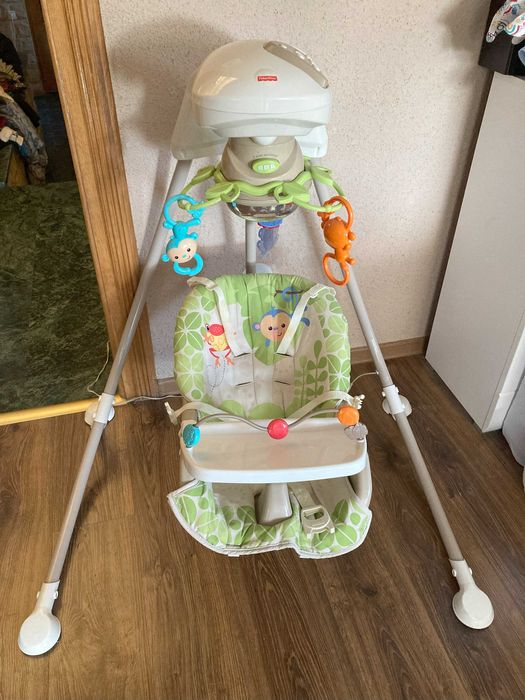 Leżaczek bujaczek Fisher Price