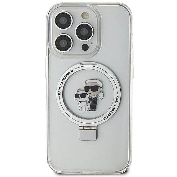 Etui Karl Lagerfeld Ring Stand Karl&Choupettte MagSafe do iPhone 11 /