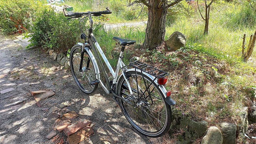 Alu Rower Miejski Damski Rixe La Rochelle Damka Alivio Sr Suntour 28