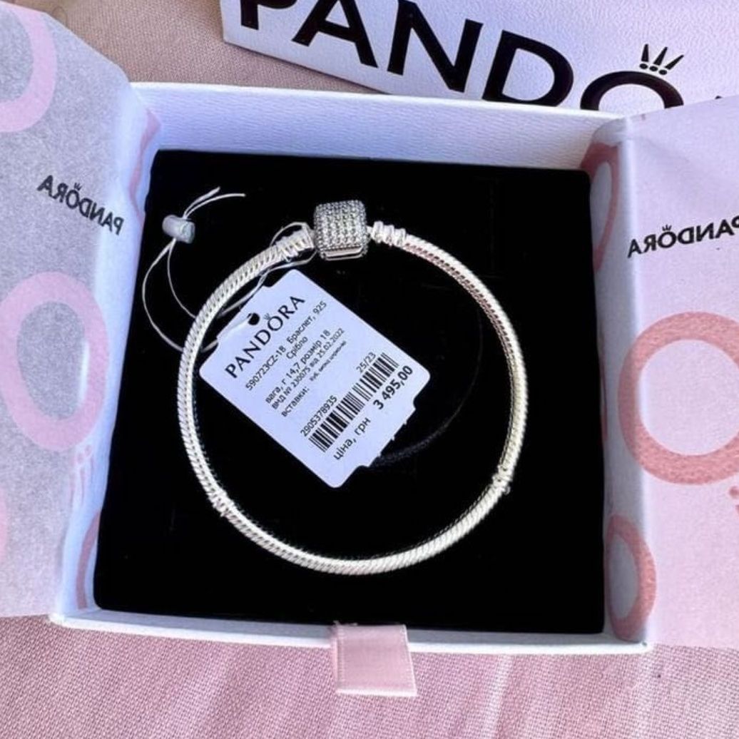 Браслет Пандора оригінал срібло Pandora новий браслет