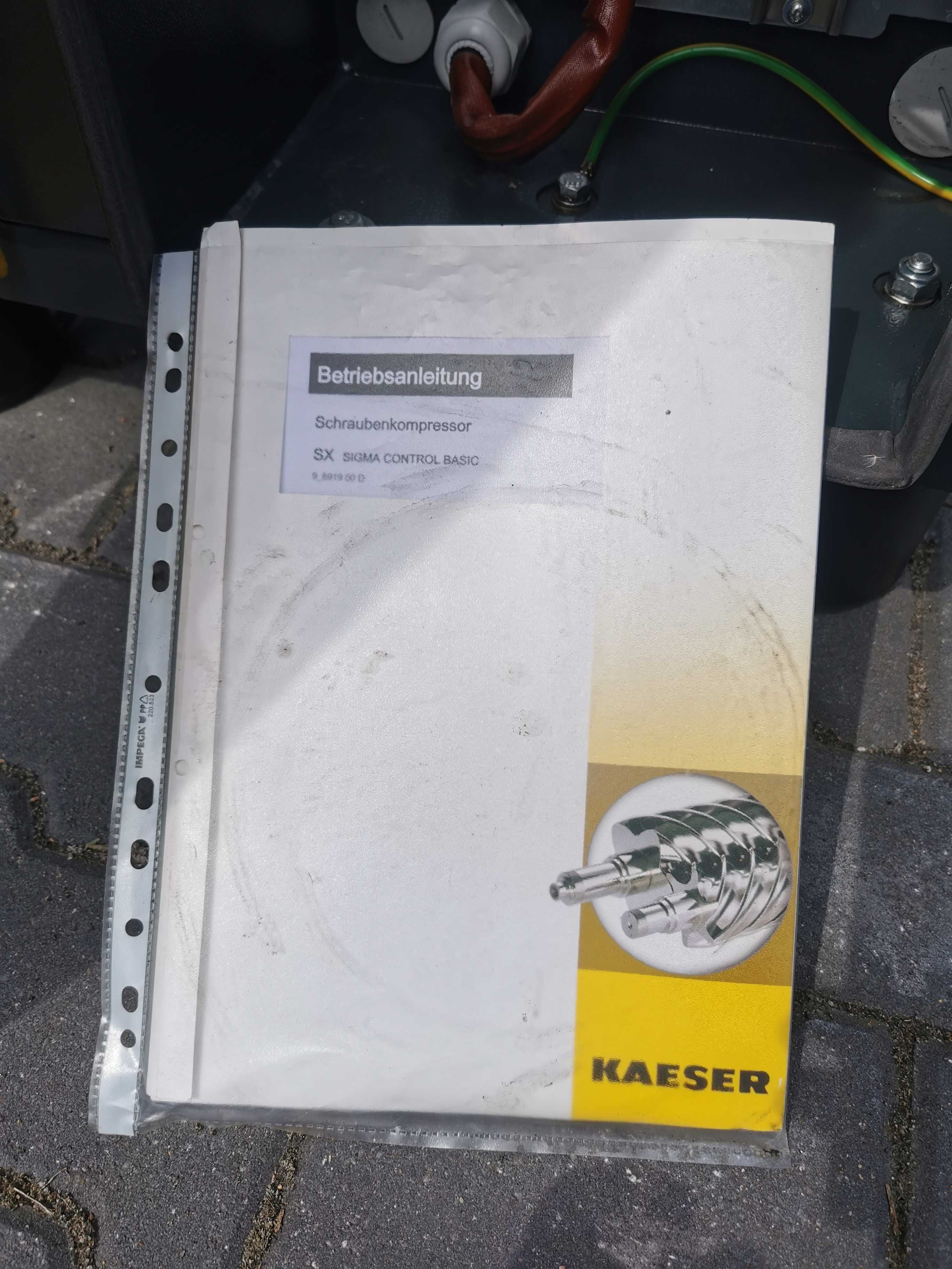 Kompresor śrubowy 4kw KAESER SX6  500l/min  11 BAR Sprężarka śrubowa