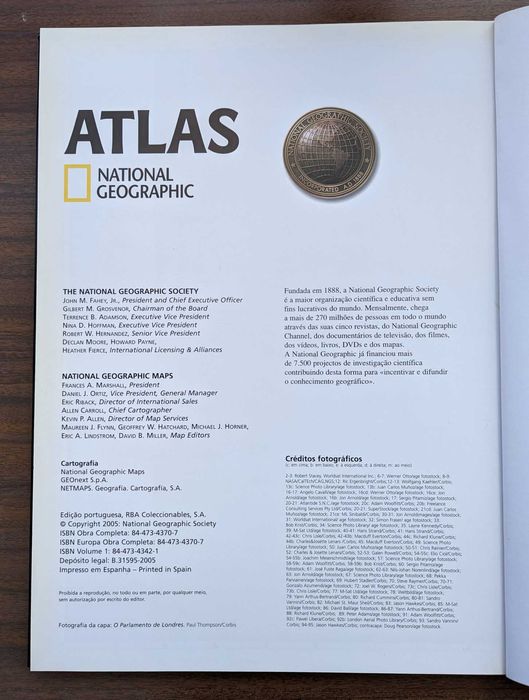 Atlas National Geographic - Europa I