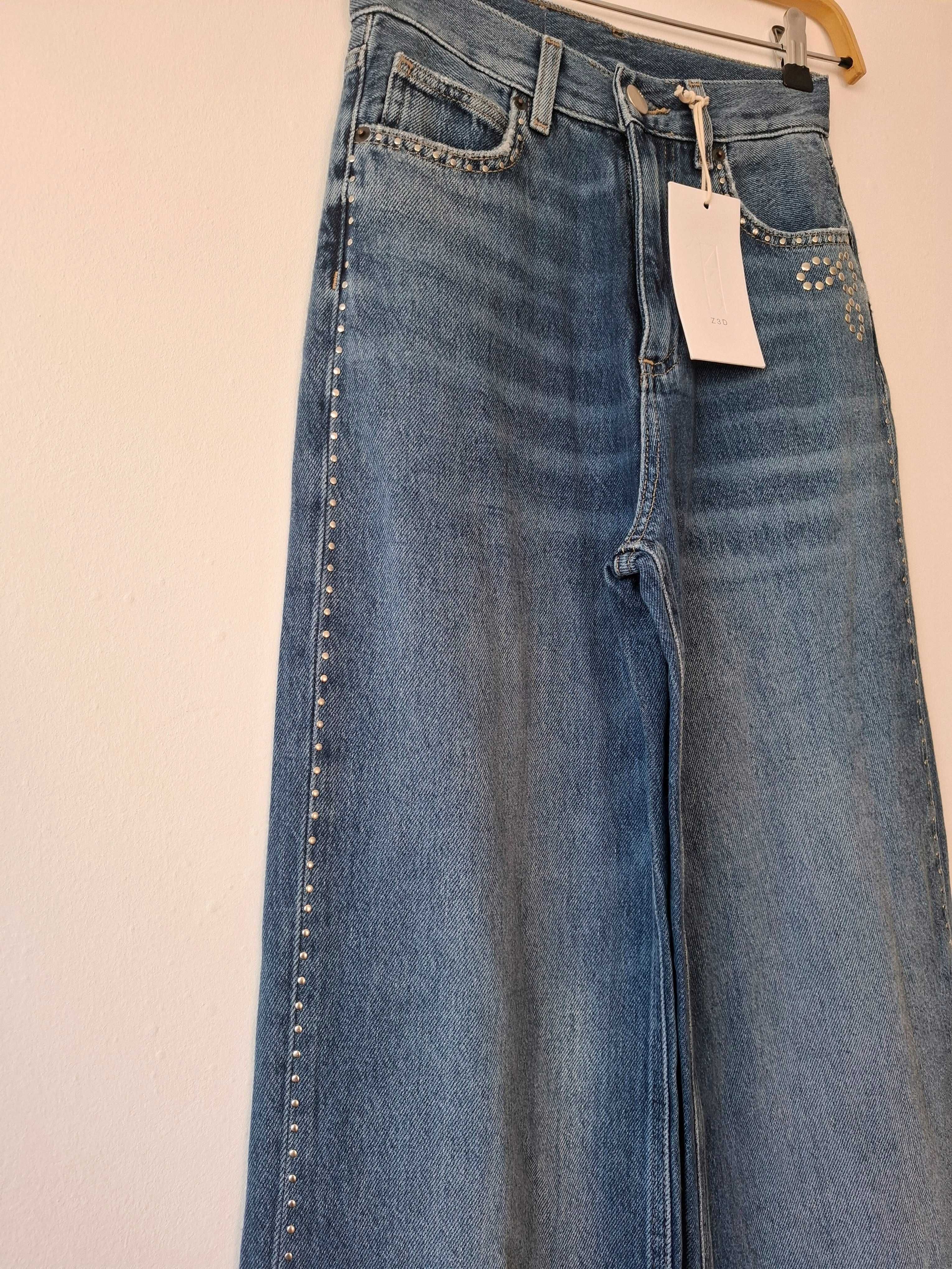 Jeans Zara coleção Z3D XS (13-14 anos) - Novas com etiqueta