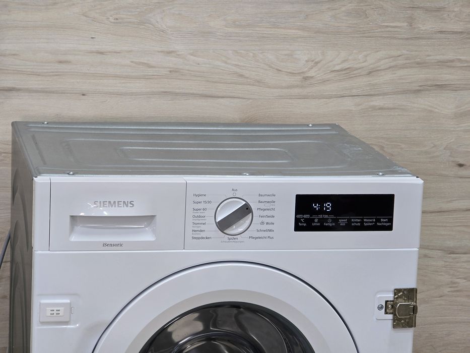 Вбудована пральна машина Siemens 8кг Проекція Інвектор A+++ Німецька!!