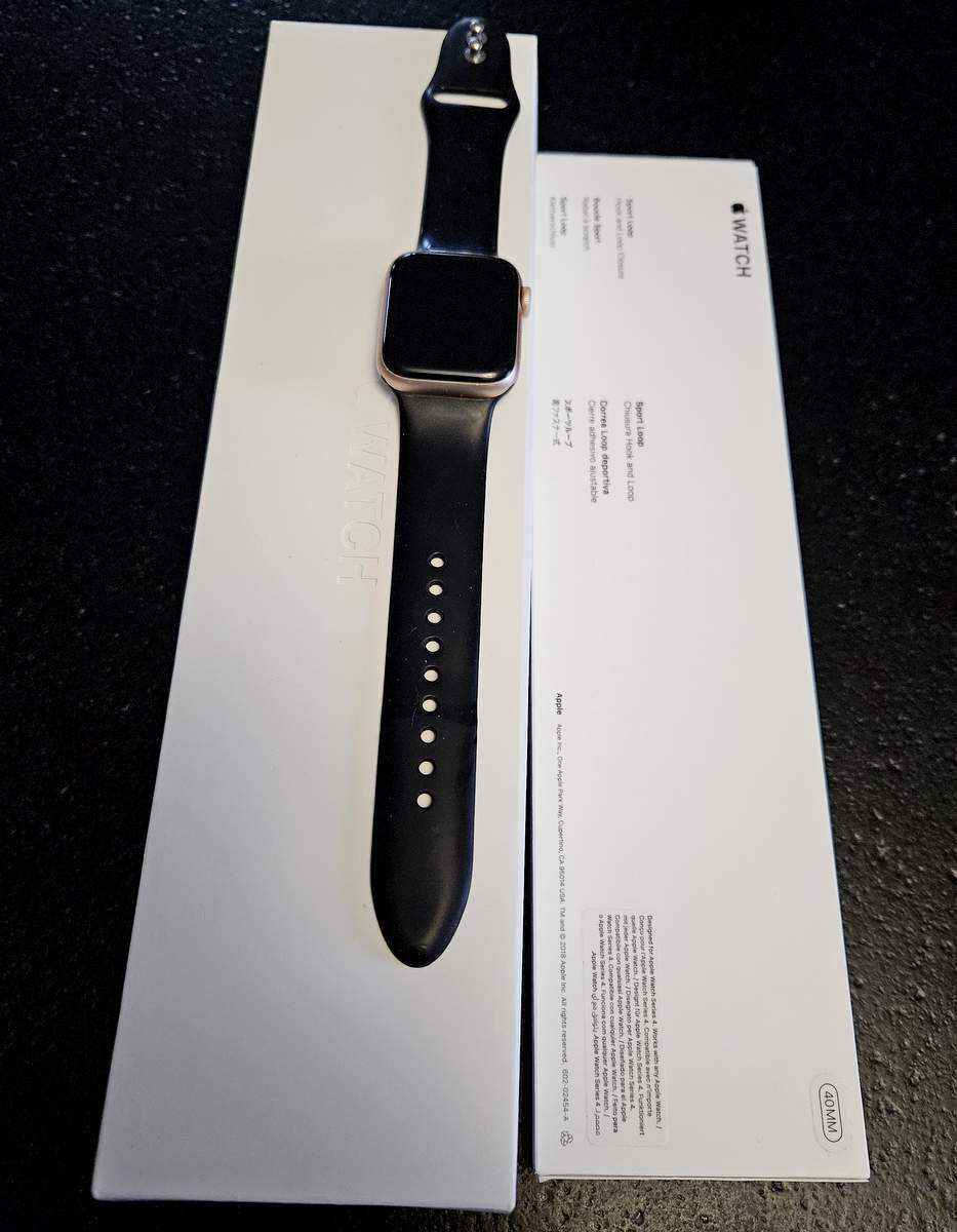 Apple iWatch seria 4 40mm GPS GOLD PINK + gratisy stan BDB !!!