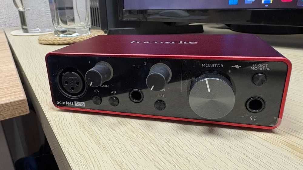 Звукова карта Scarlett Solo 3th gen Focusrite