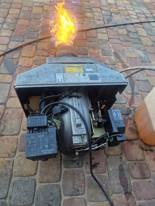 Palnik olejowy weishaupt wl 30 do 300KW DO SUSZARNI