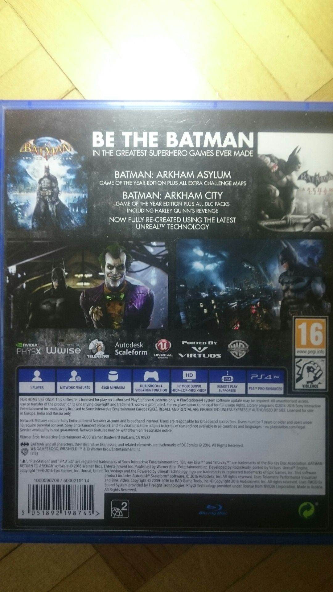 Gra Batman Return to Arkham PS4 PL playstation 4 gta Spiderman