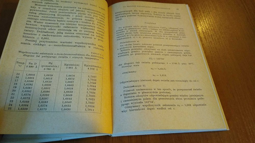 Doświadczalna fizyka kryształów / W. A. Wooster