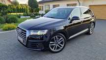 Audi Q7 3.0 Tdi S-Line Matrix Virtuany Kokpit Nawigacja Skóra Dystronik