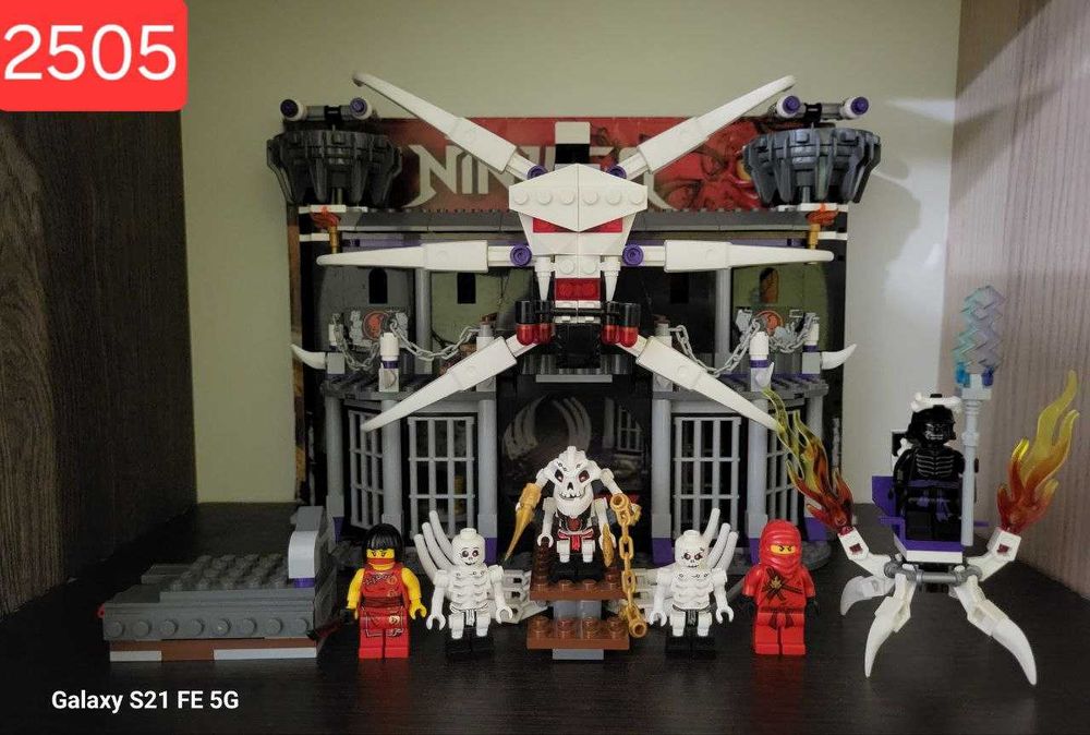 Lego Ninjago оріг Б/У(2505, 70626, 70725, 70592)