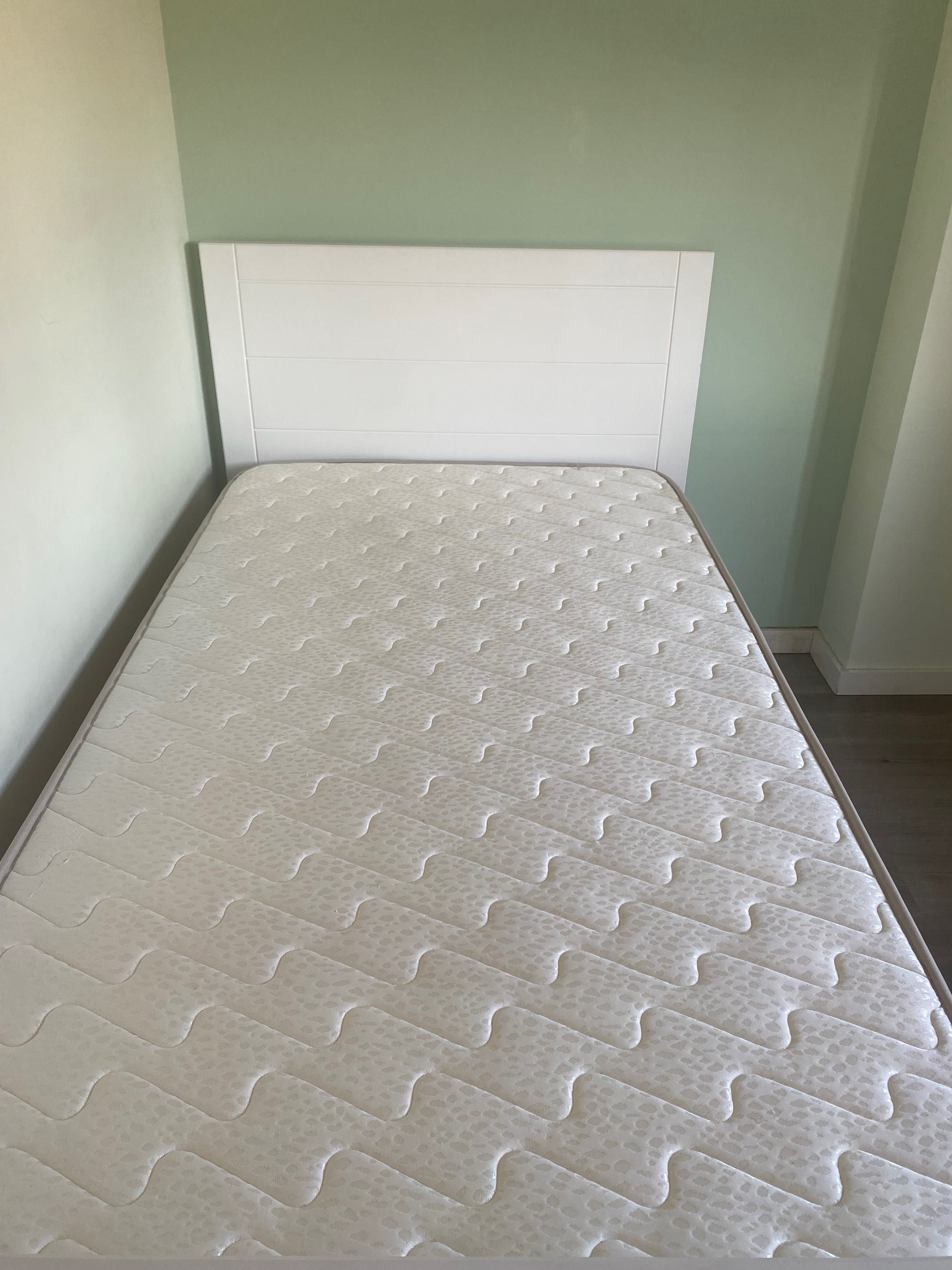 Cama Jovem Dupla em Branco Lacado