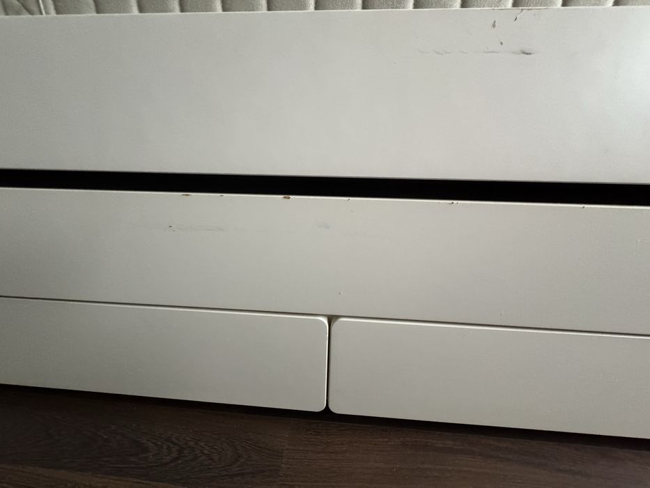 Cama ikea Slakt (com estrado e colchão)