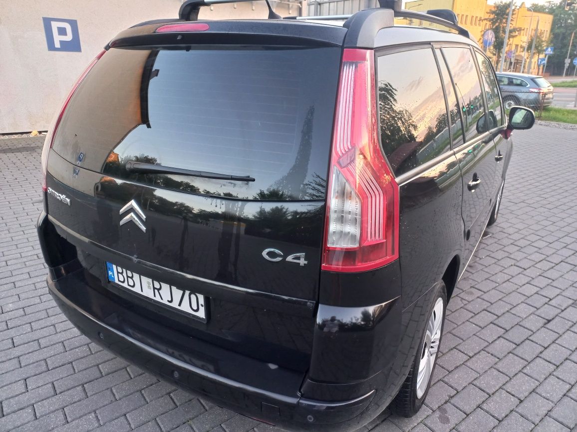 Citroen C4 Grand Picasso 7 os. *1.6 VVTI 120km *2009r *faktura*220t.km