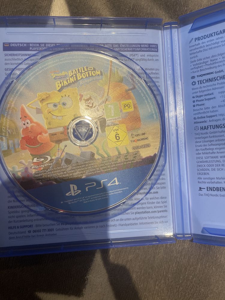 Spongebob na konsole ps4