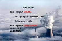 WARSZAWA uprawnienia energetyczne G1/2/3 kursy i egzaminy 24.09.2025