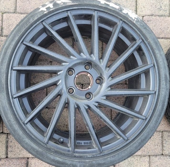4x 18 Keskin KT17 5x112 ET 45 otwór 57.1 Nienaprawiane skoda seat VW