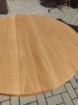 Blat dębowe okrągłe lite rustykalne/bezsęczne na wymiar, grubość 2-4cm