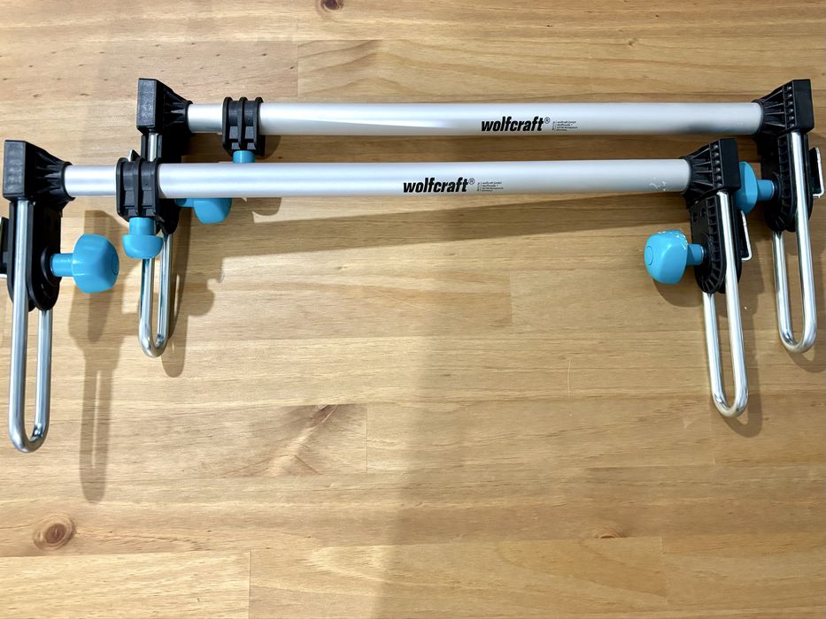 WOLFCRAFT Zestaw 2szt do montażu futryn ościeżnic rozpórki