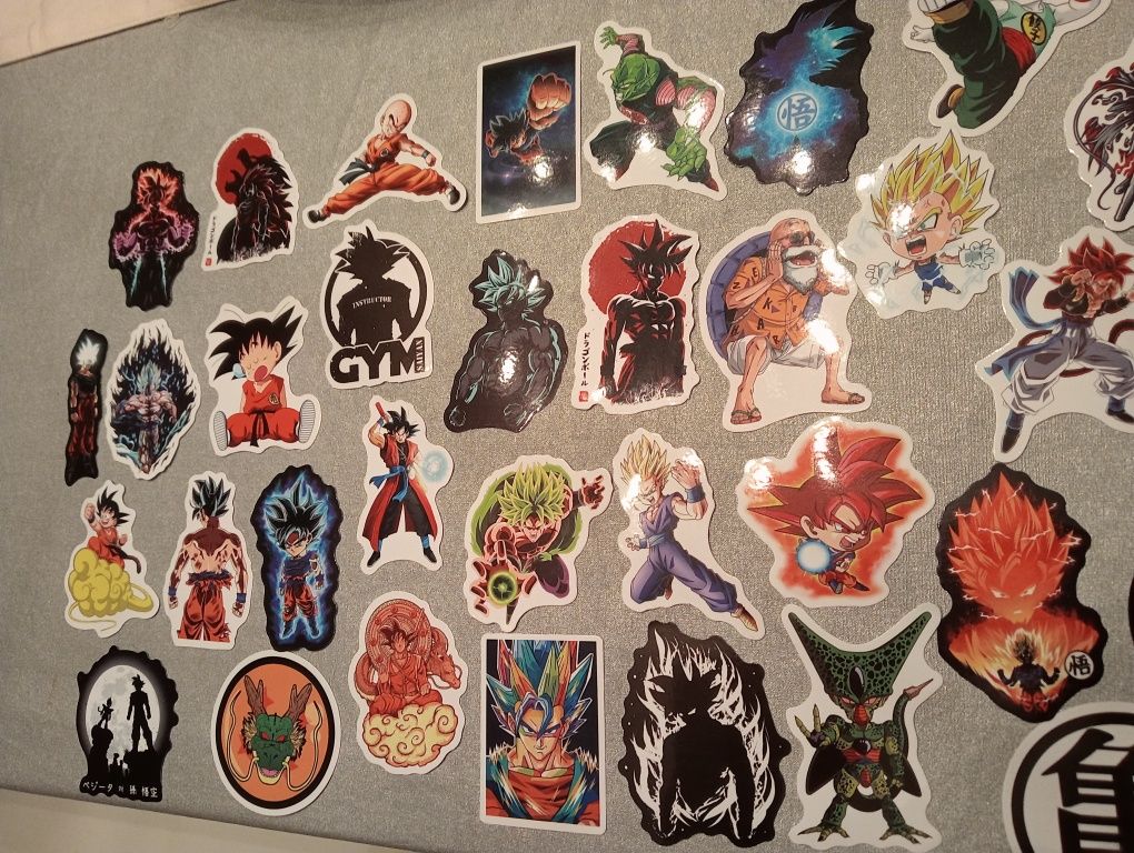 Conjunto Stickers/ autocolantes Dragon Ball, Dragonball