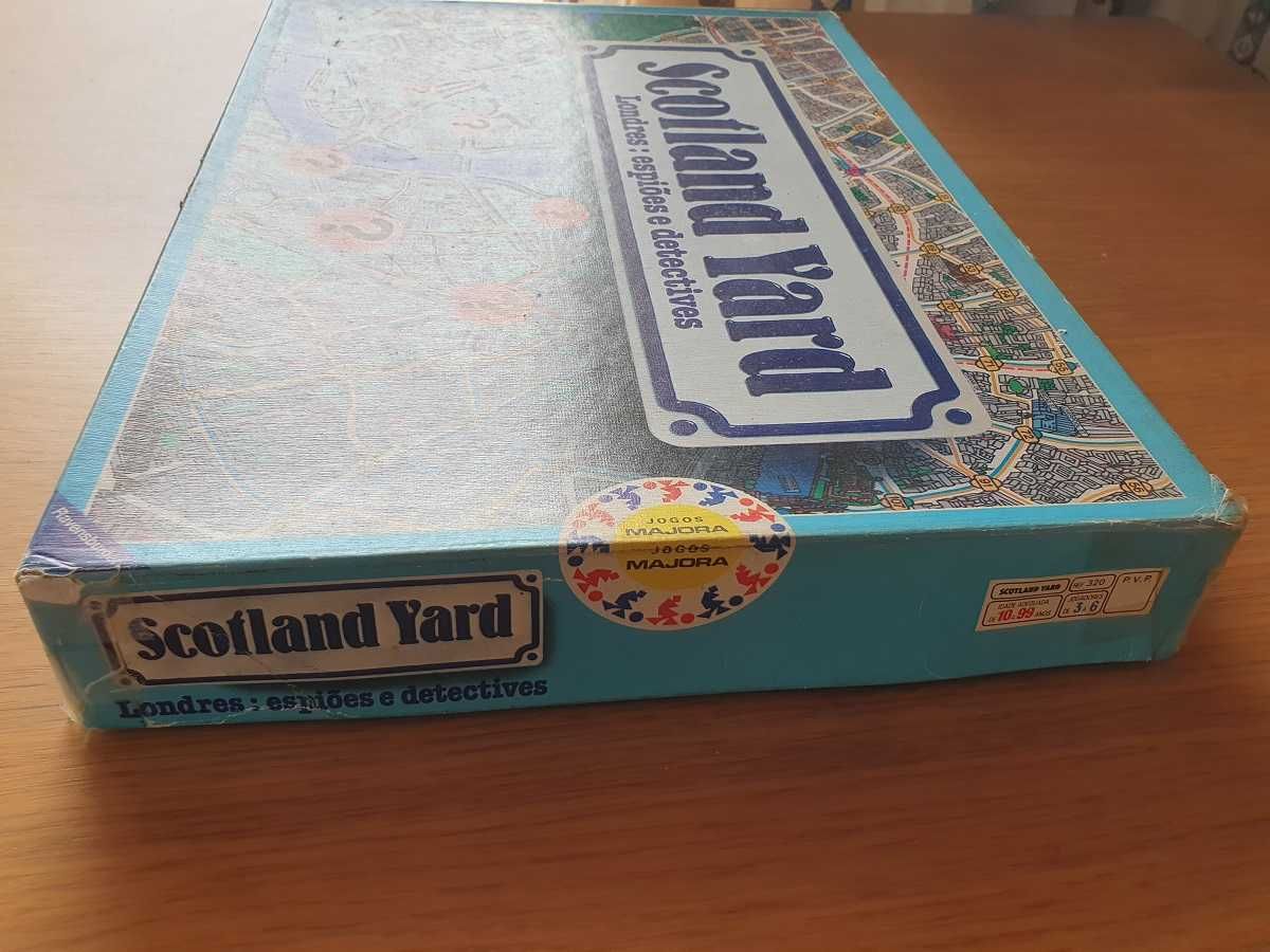 Jogo de Tabuleiro • Scotland Yard • Majora • 1986