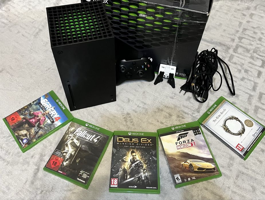 Xbox Series X 1 TB 100 игр аккаунт