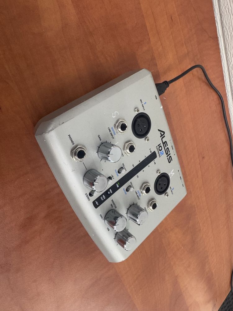 Interfejs studyjny gitarowy alesis IO2 okazja najtaniej