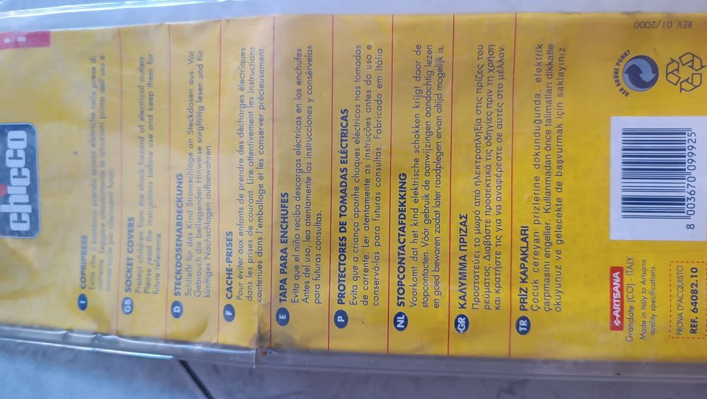 Proteção de tomadas