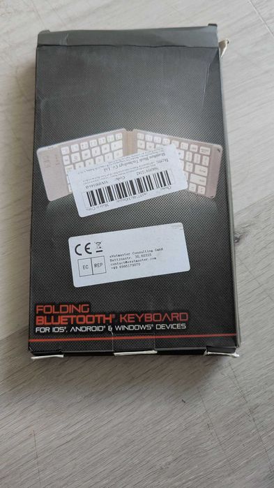 складна блютуз клавіатура Bluetooth для (смартфонів, планшетів)
