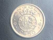 Angola 1974 - 2,5 Escudos Cuproniquel