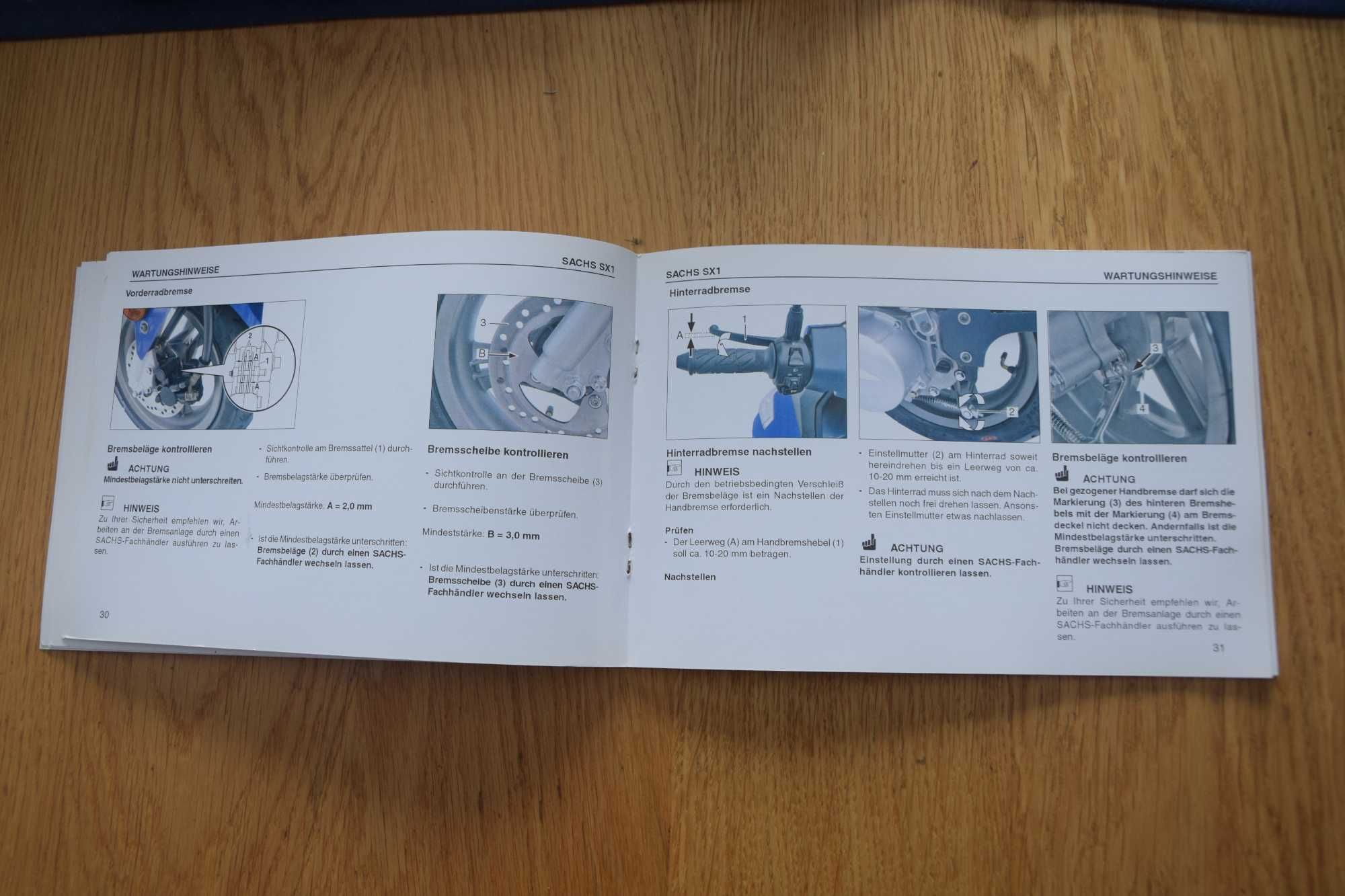 Instrukcja Katalog SACHS SX1