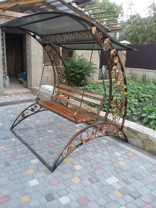 Ворота,козирки,гойдалки,перила,кирнички,двері та інші вироби з металу