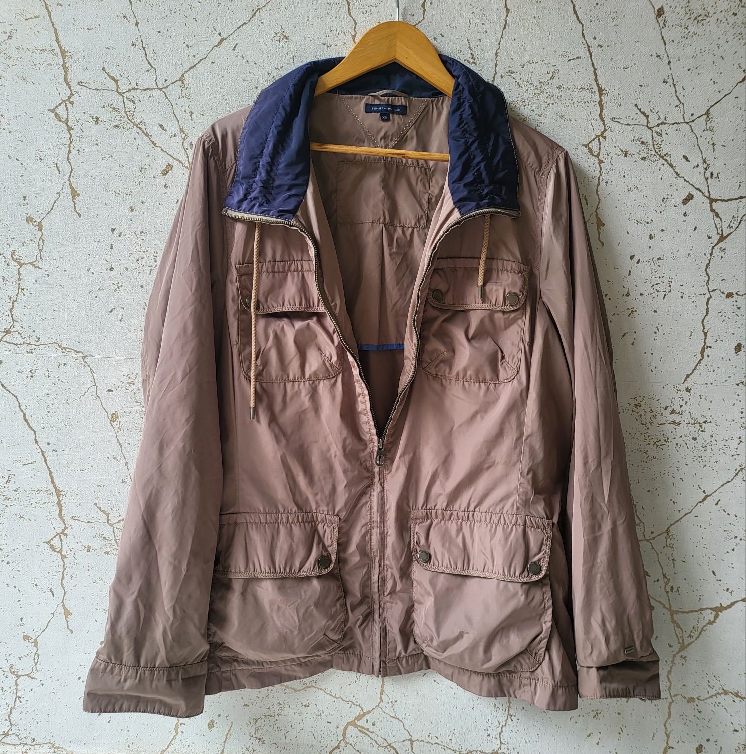 Tommy Hilfiger Parka Wiatrówka Kurtka Wiosenna Damska XXL TH