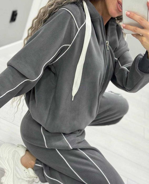 Опт и розница! Теплый женский костюм на флисе 4 цвета + Подарок*