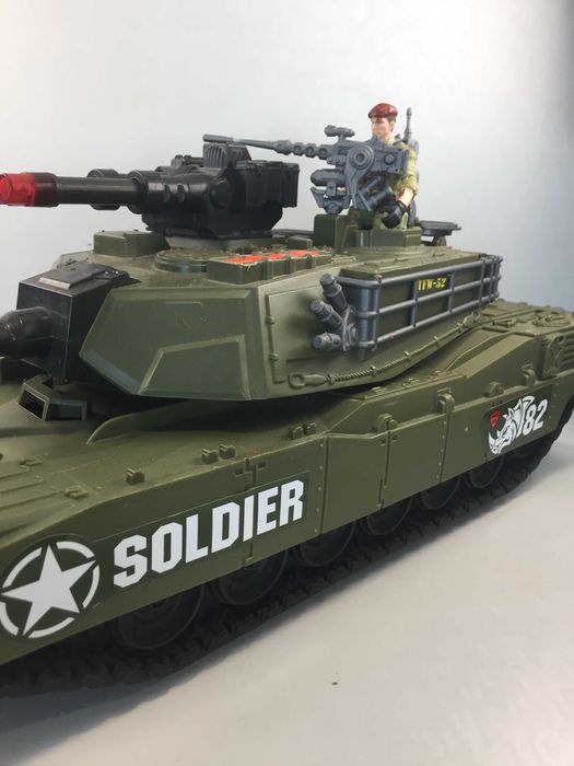Conjunto de Brinquedos Chap Mei – TANK + Soldado + Pistola