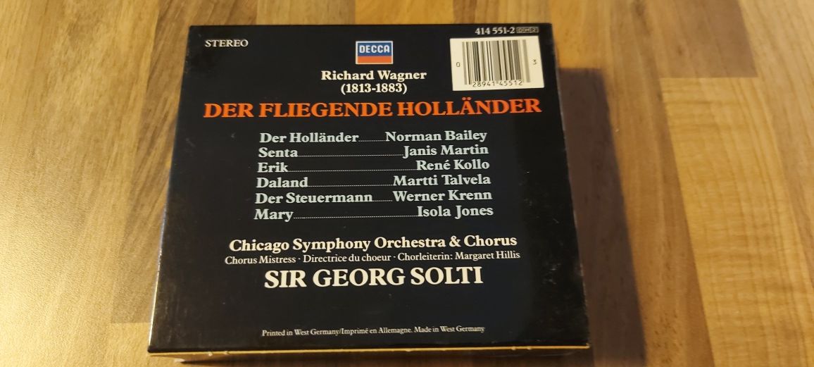 ópera O Holandês Voador de Richard Wagner.